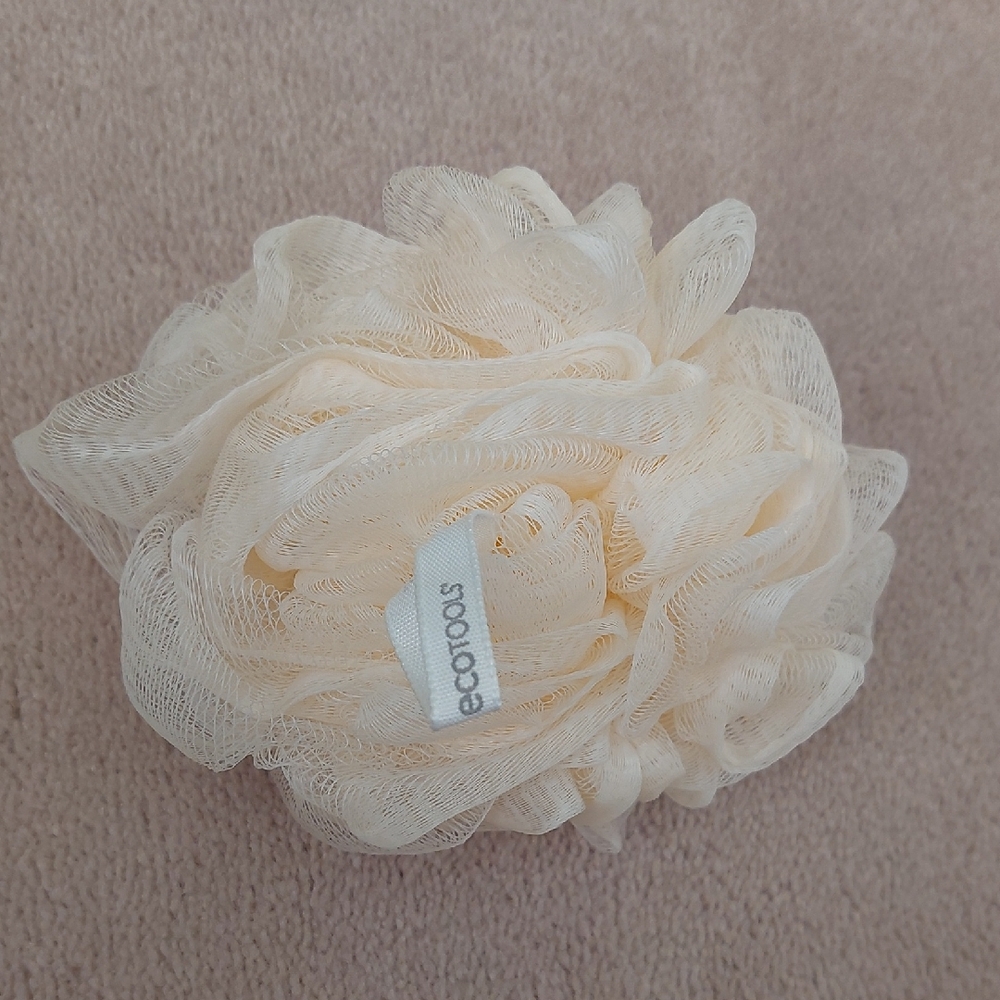 FREE with Bundle, when purchasing Towels, Ecotools Soft Tan Bath Pouf